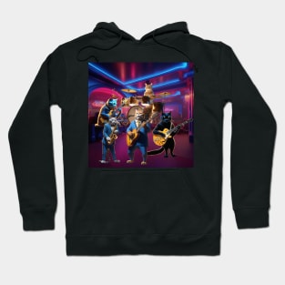 Jeffy and The Alley Cats Blues Band Hoodie